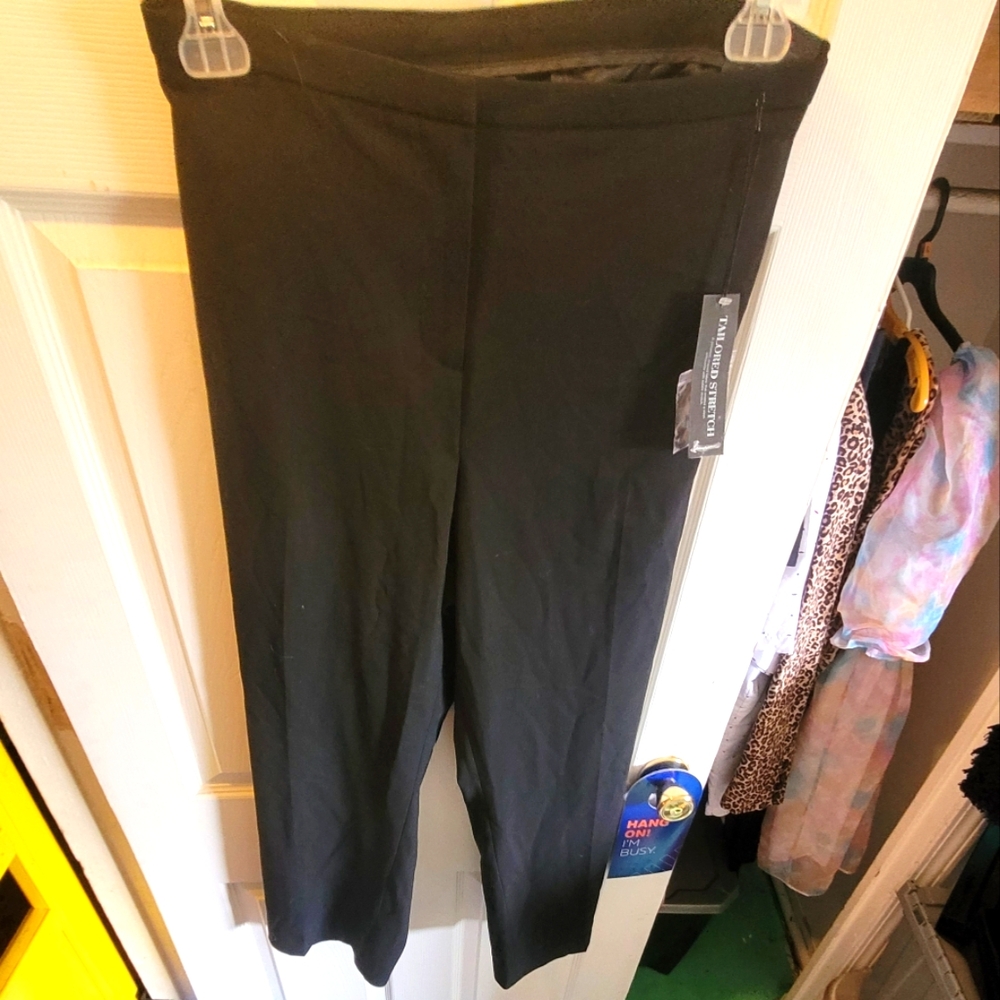 NWT Sophia 26short black pants